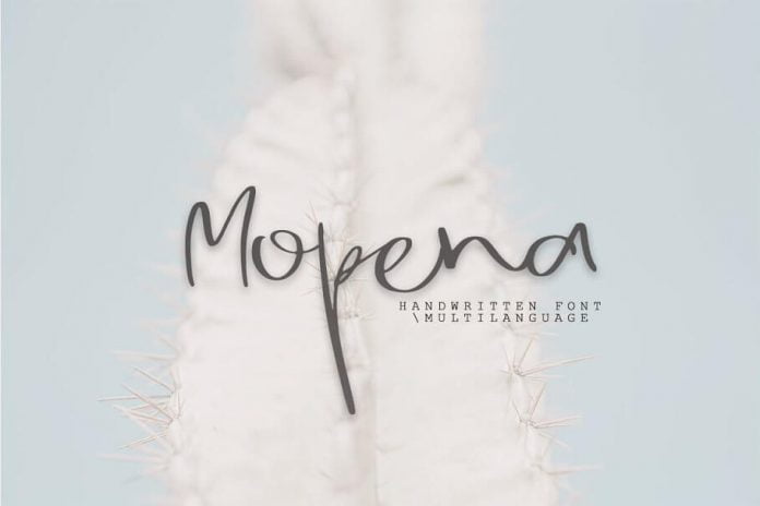 Mopena Font