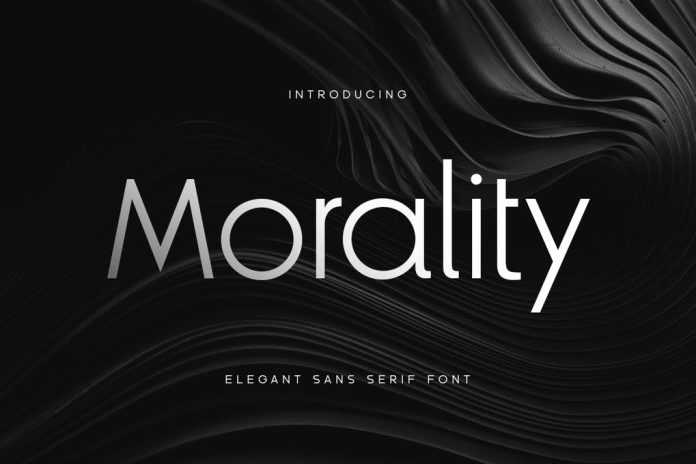 Morality - Elegant Sans Serif Font