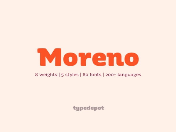 Moreno Font