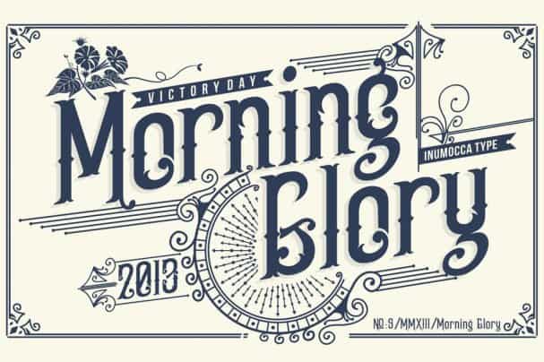 Morning Glory Font