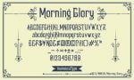 Morning Glory Font