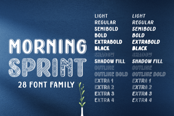 Morning Sprint Font