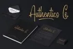 Morristone Brush Font