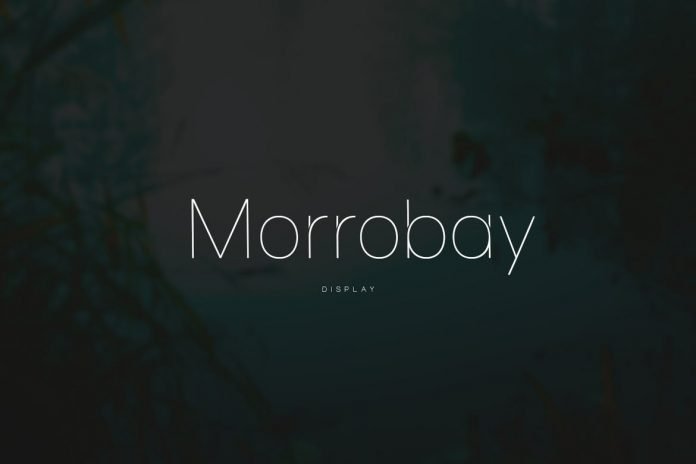 Morrobay Unique Typeface with Web-fonts