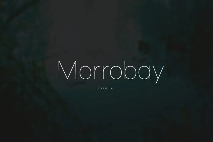 Morrobay Unique Typeface with Web-fonts