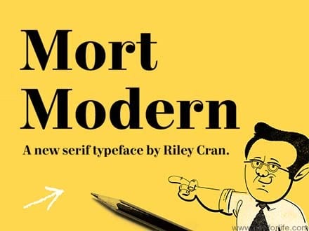 Mort Modern Font