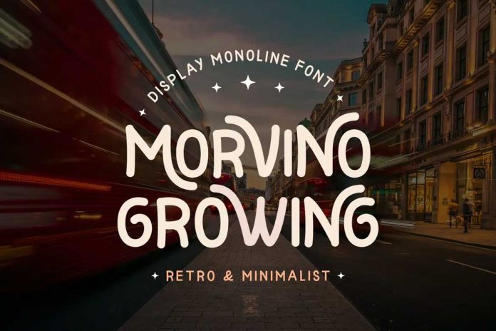 Morvino Growing Font