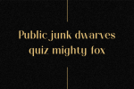 Mostery Font