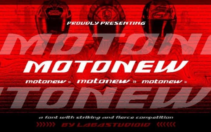 MotoNew (c) Laba Studioi Font