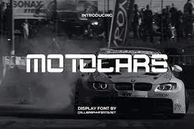 Motocars Font