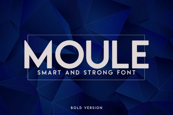 Moule Bold Font