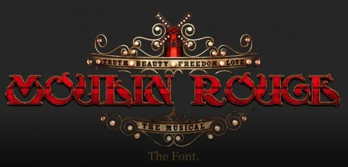 Moulin Rouge Font