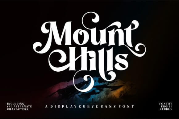 Mount Hills Font
