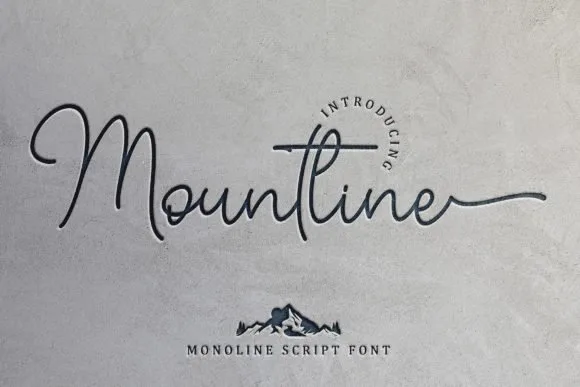 Mountline Font
