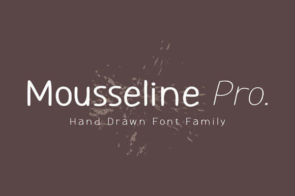 Mousseline Pro Font