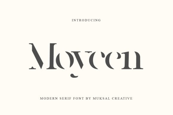 Moycen Font
