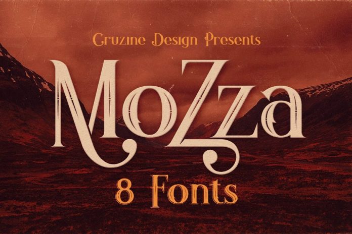Mozza Typeface Font