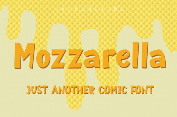 Mozzarella Font