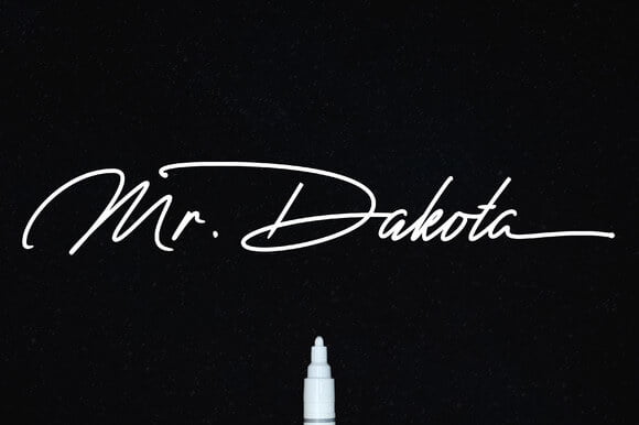 Mr. Dakota Font