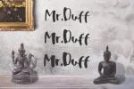 Mr. Duff Font