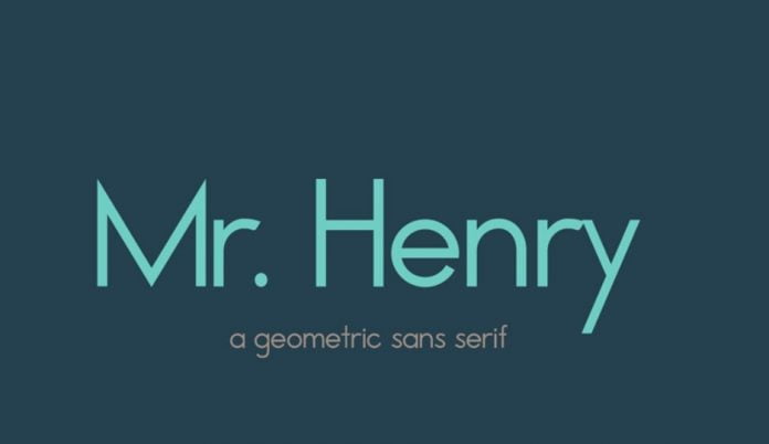 Mr Henry regular Font