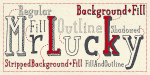 Mr Lucky Font