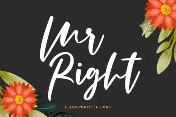 Mr Right Font