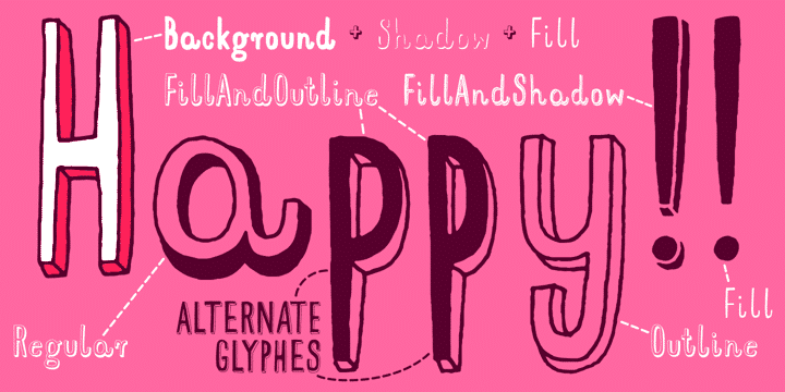 Mr. Happy Font Free Download