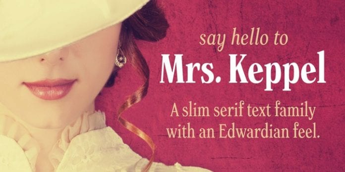 Mrs Keppel Font Family