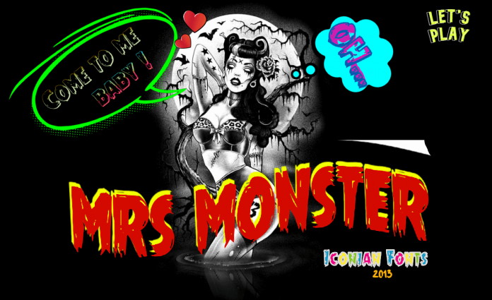 Mrs Monster Font