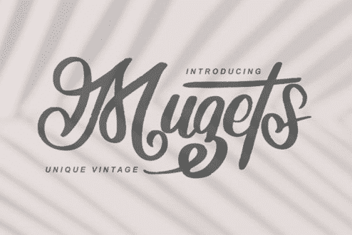 Mugets Font