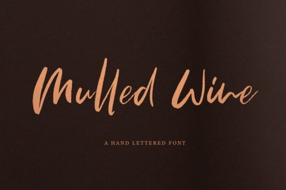 Mulled Wine Font