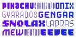 MultiType Pixel Font Family