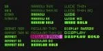 MultiType Pixel Font Family
