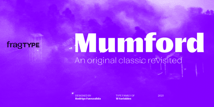 Mumford (c) fragTYPE Font