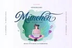 München - Decorative Script Font