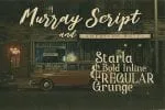 Murray Script Font