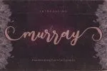 Murray Script Font