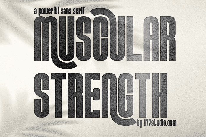Muscular Strength Font