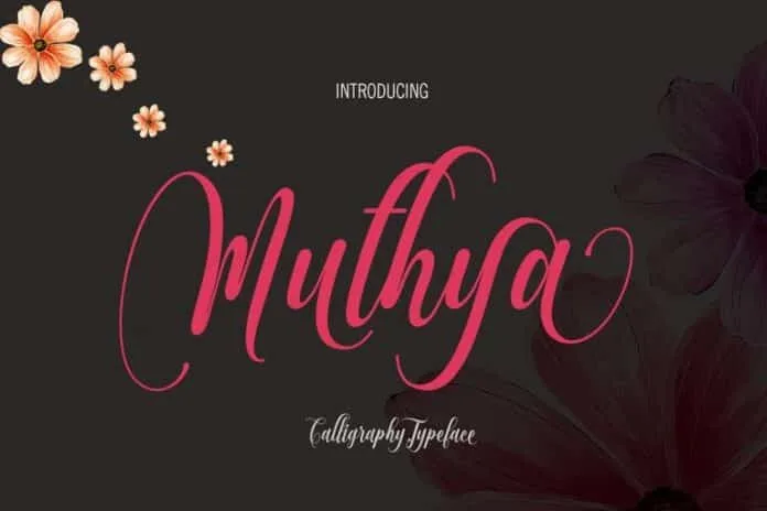 Muthya Font Muthya Font
