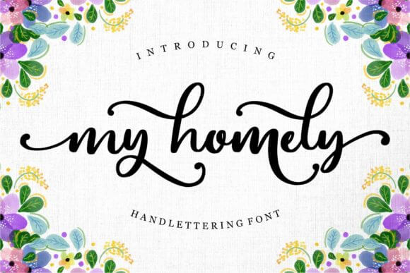 My Homely Font