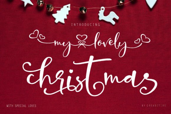 My Lovely Christmas Font