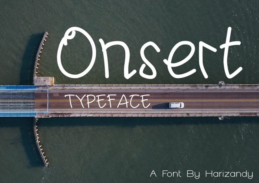 My Onsert Font