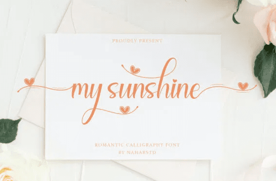 My Sunshine Font