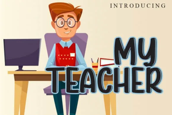My Teacher Font
