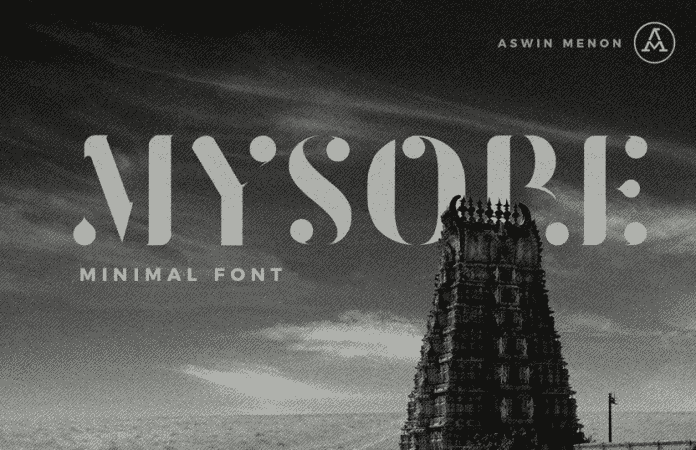 My sore animal font