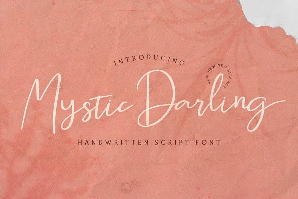 Mystic Darling - Handwritten Font