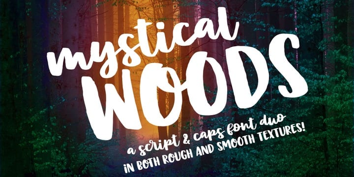 Mystical Woods Font Family