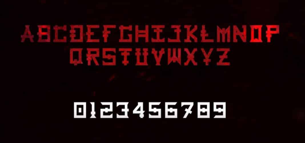 Myth free font
