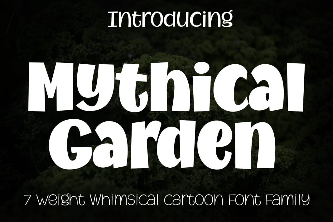 Mythical Garden Font
